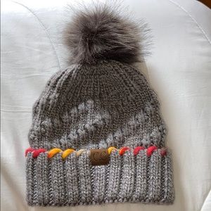 Cc Pompom Beanie Like New